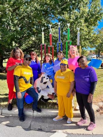 United way bed race photos